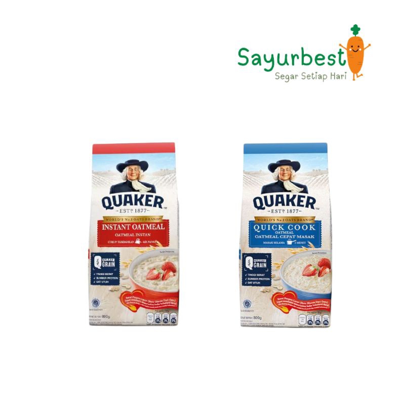

Quaker Oatmeal 800gr