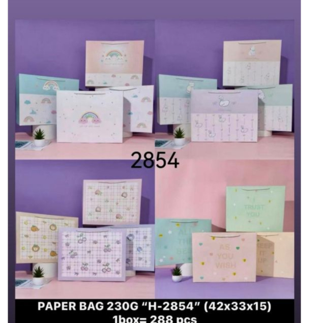 

Paperbag Tas Kertas/ Paperbag Murah Besar/ Tas Souvenir Kado LEBAR KODE 333 L