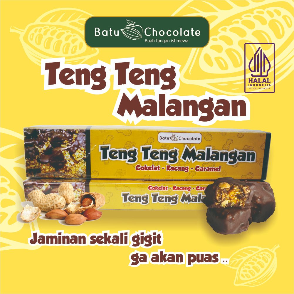 

Navi_Lezatoz Batu Chocolate - Teng Teng Malangan ~ Oleh Oleh Khas Malang Batu "Batu Chocolate