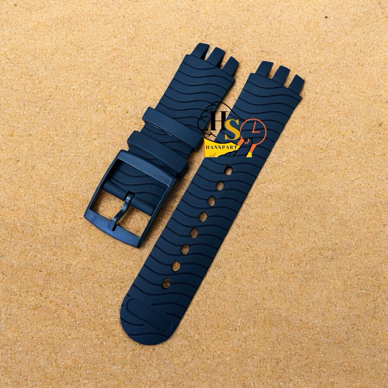 Strap Swatch irony 22mm karet tali jam tangan swatch karet 22mm swatch ironi