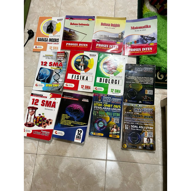 PRELOVED BUKU TKA SNBT UTBK WANGSIT INTEN GO SSC