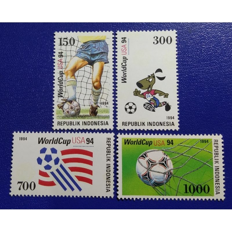 

Prangko Lawas RI Set Lengkap Seri Sepak Bola Dunia Thn 1994