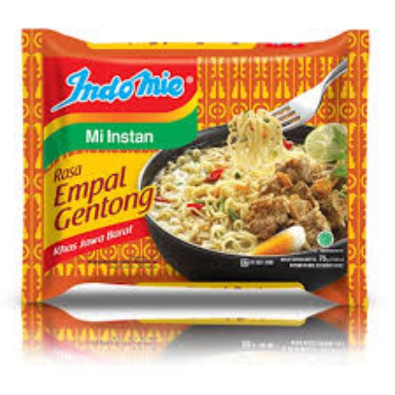 

Mie instan Indomie varian lengkap murah dan lezatt