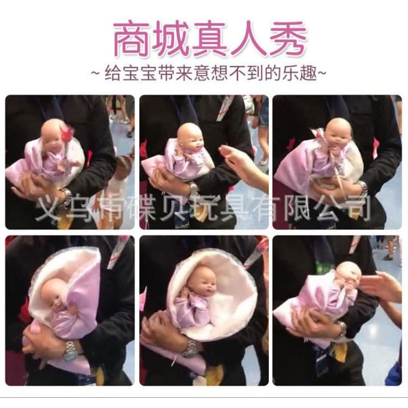 mainan sulap boneka bayi gerak untuk prank