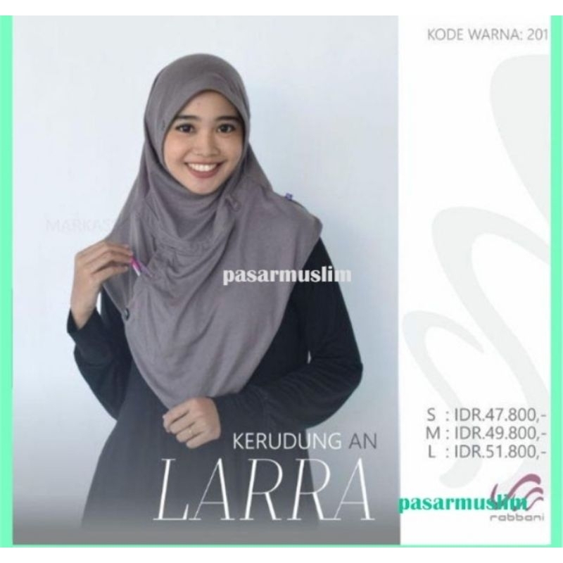 Kerudung Instant Rabbani Larra