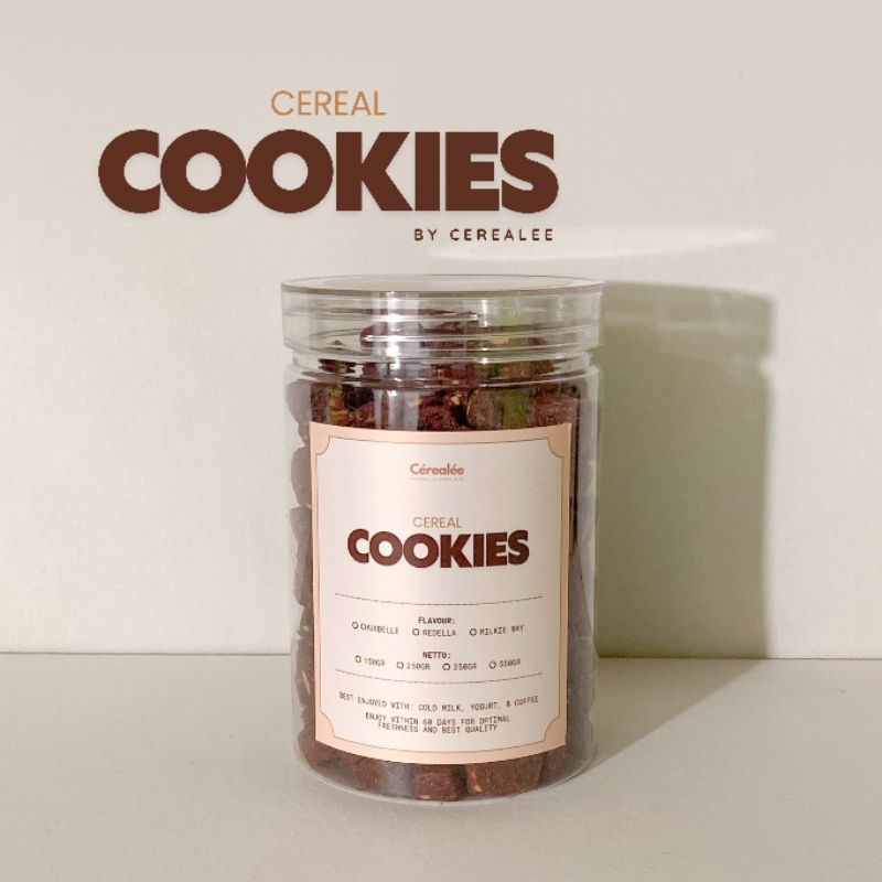 

Cereal Cookies Cube Mini Bites Red Velvet — Cemilan Renyah & Praktis by Cerealee