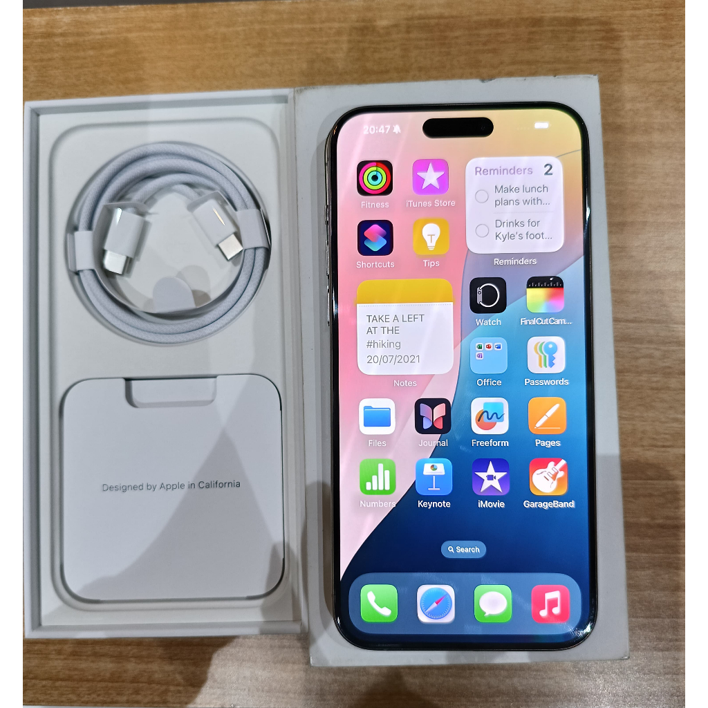 Ex Display IPHONE 15 PRO MAX 256GB NATURAL IBOX Fullset ( No Garansi )