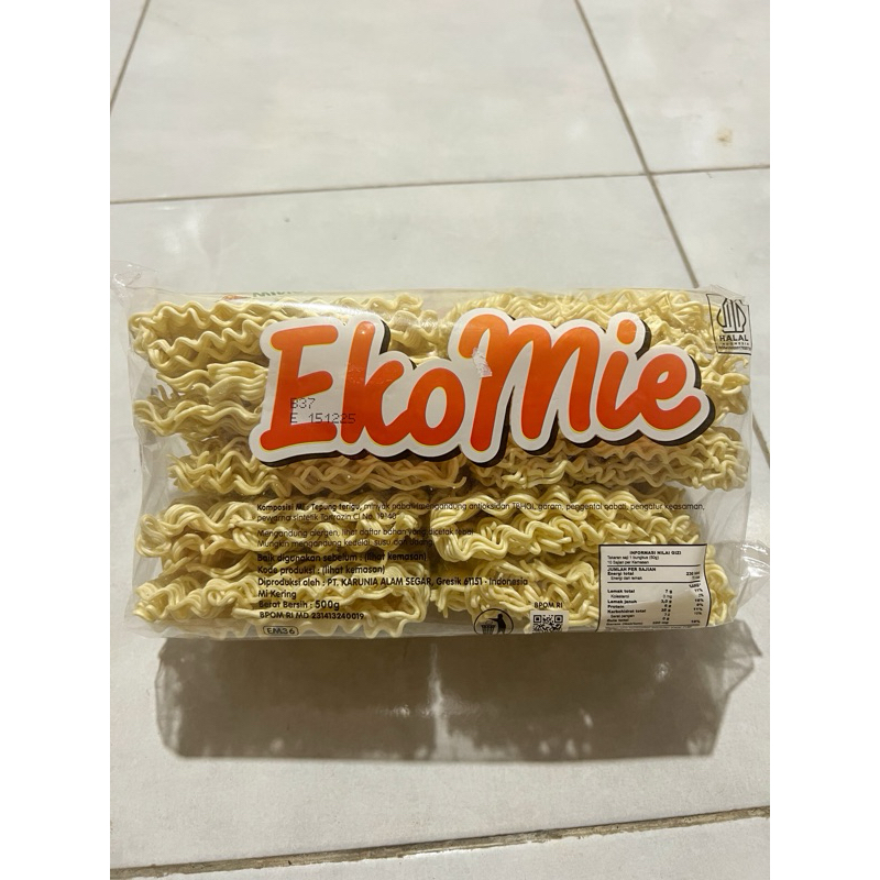 

EKOMIE PACK BESAR MIE KERING 1pack isi 10pcs
