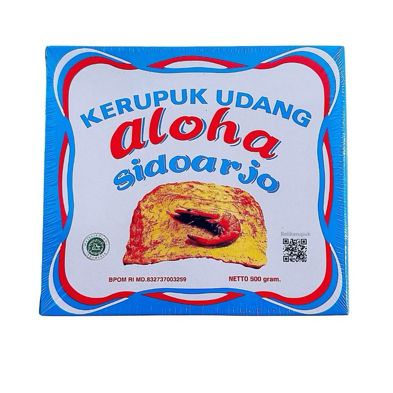 

Kerupuk Udang Mentah ALOHA EXTRA Kualitas Super 500g