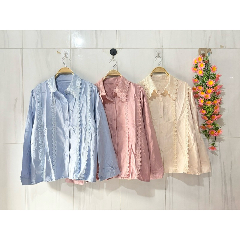 kemeja wanita kodorai import premium kemeja wanita premium