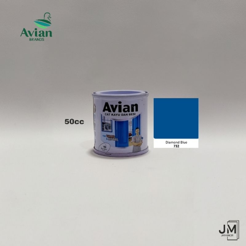Terangbenderang_ Avian Cat Kayu & Besi 50 Cc Cat Minyak Glossy Untuk Kayu Dan Besi
