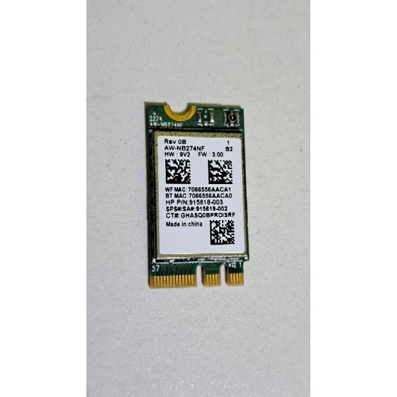 Wifi Card Realtek RTL8723DE