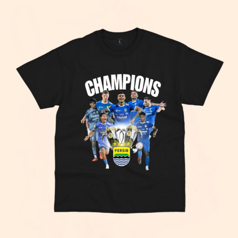 Baju kaos anak Persib Bandung juara free nama