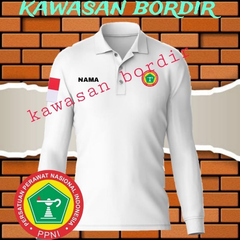 polo shirt PPNI baju PPNI seragam PPNI kaos PPNI seragam perawat seragam PERAWAT baju perawat full b