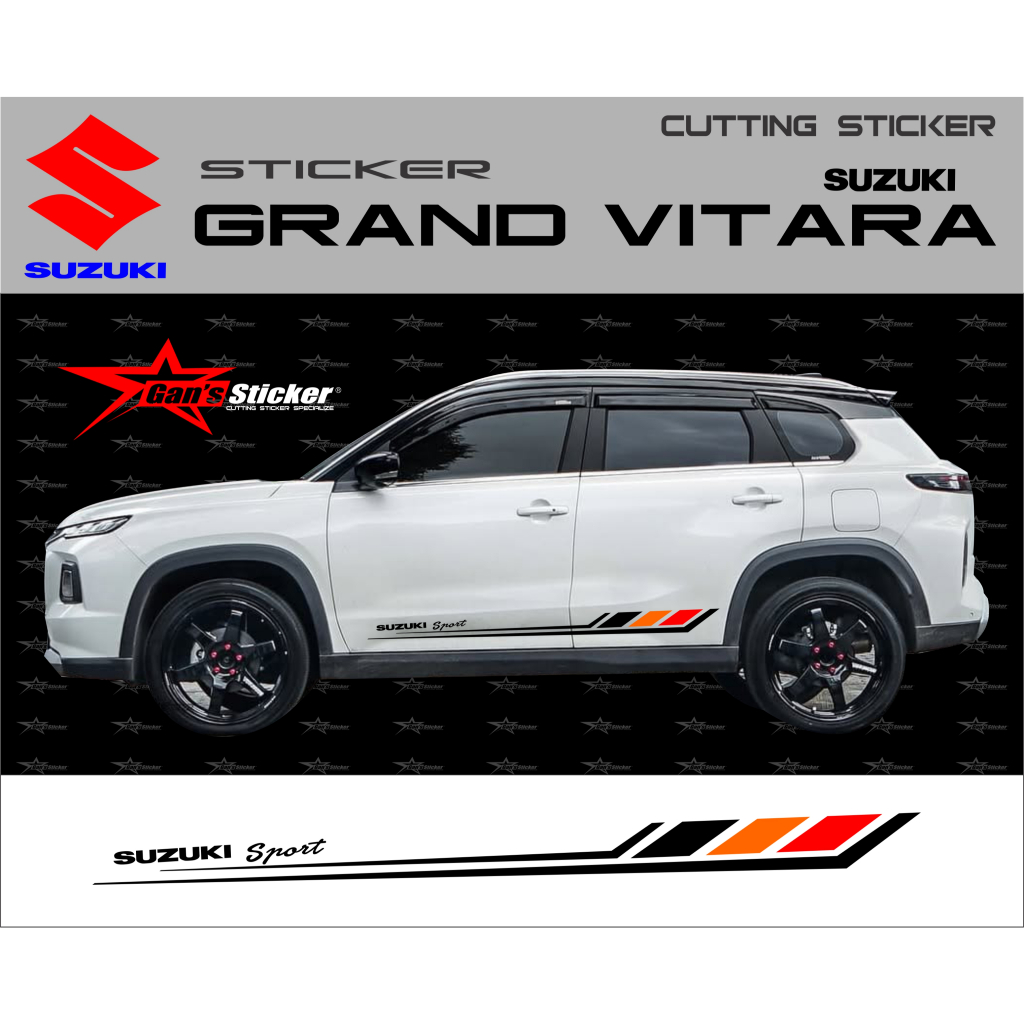 Sticker Grand Vitara Suzuki Sport Sticker Cutting