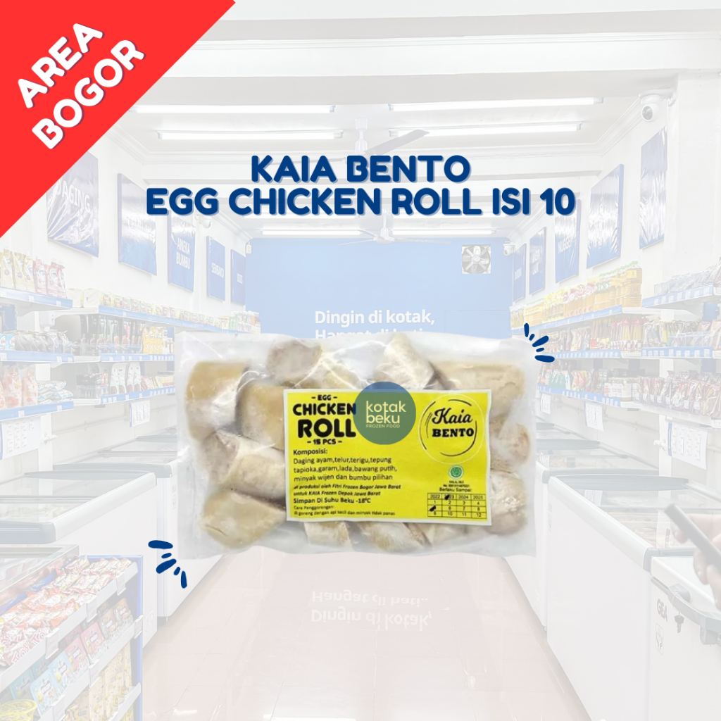 

KAIA BENTO EGG CHICKEN ROLL FROZEN 10PCS