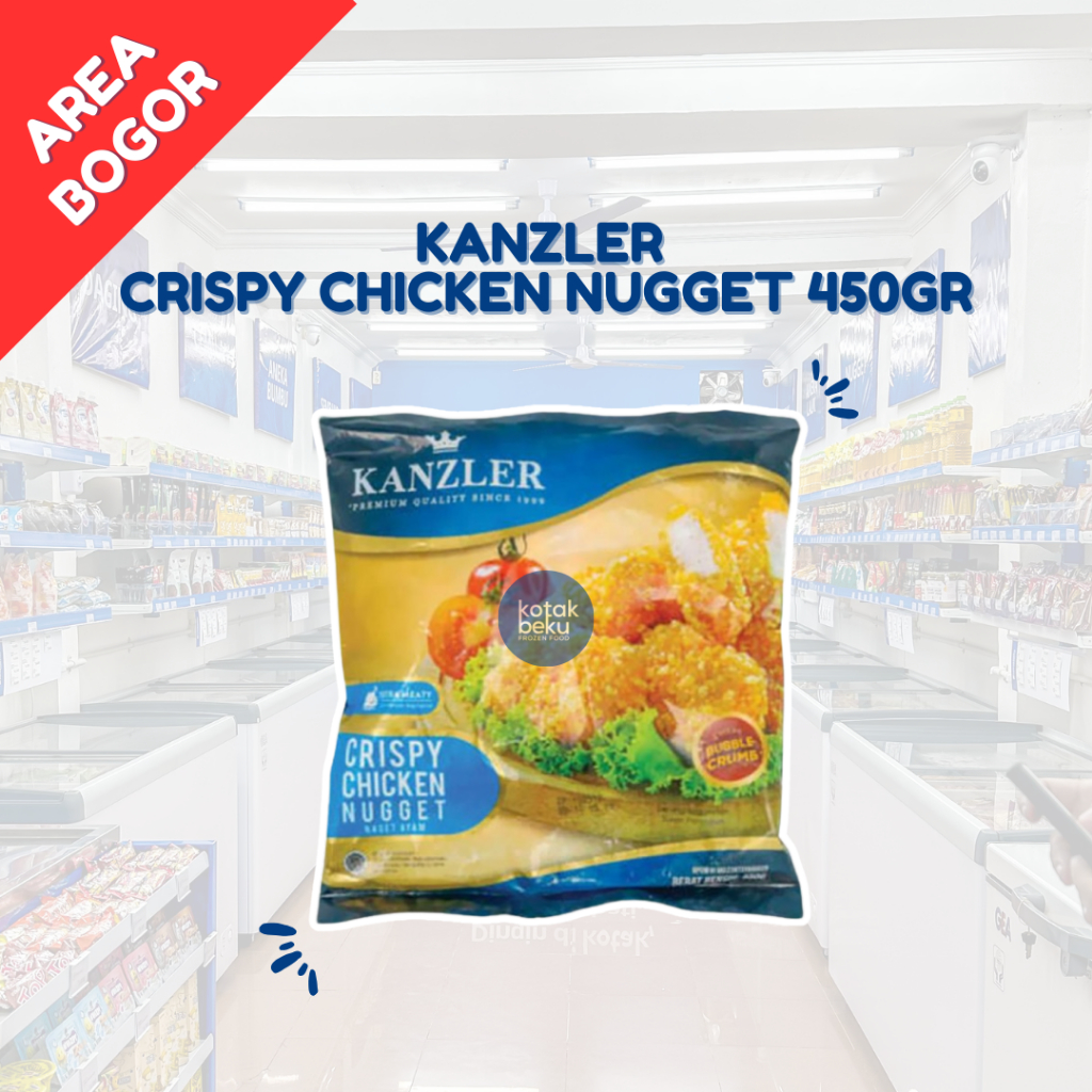 

KANZLER CRISPY CHICKEN NUGGET 450GR
