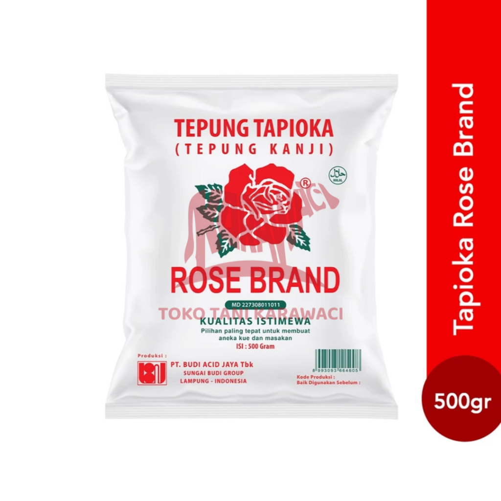

ROSE BRAND Tepung Tapioka (Tepung Kanji) @500gr