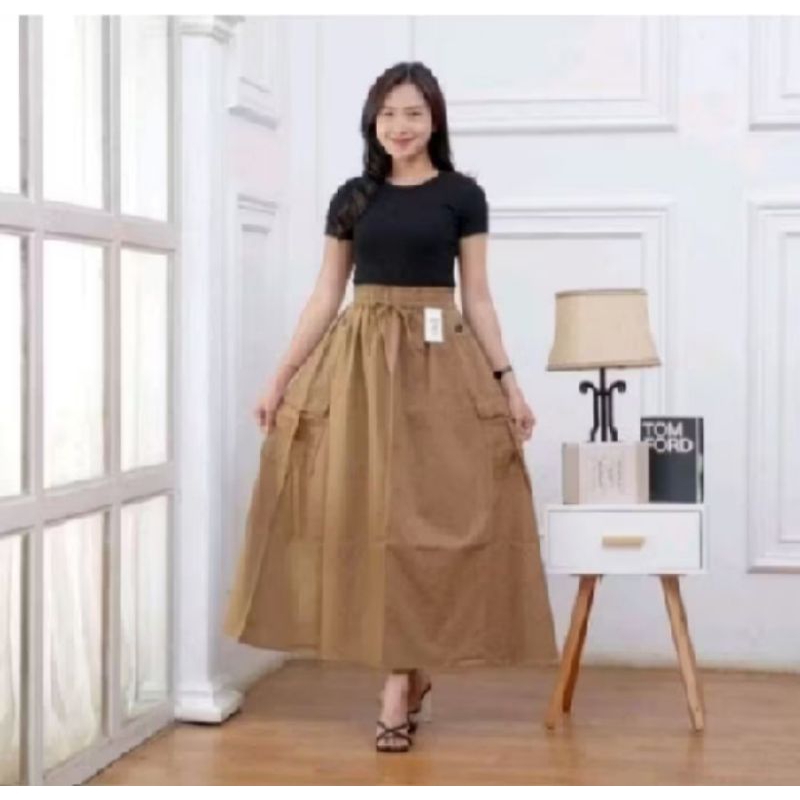 ROK CARGO SAKU SAMPING KEKINIAN