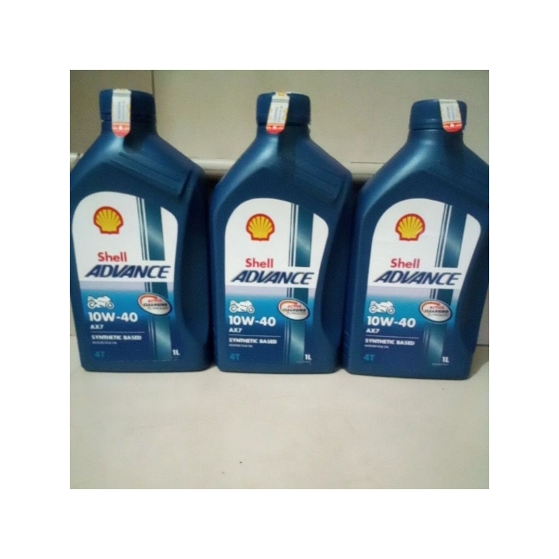Oli shell advance AX 7 ( 1 Liter)