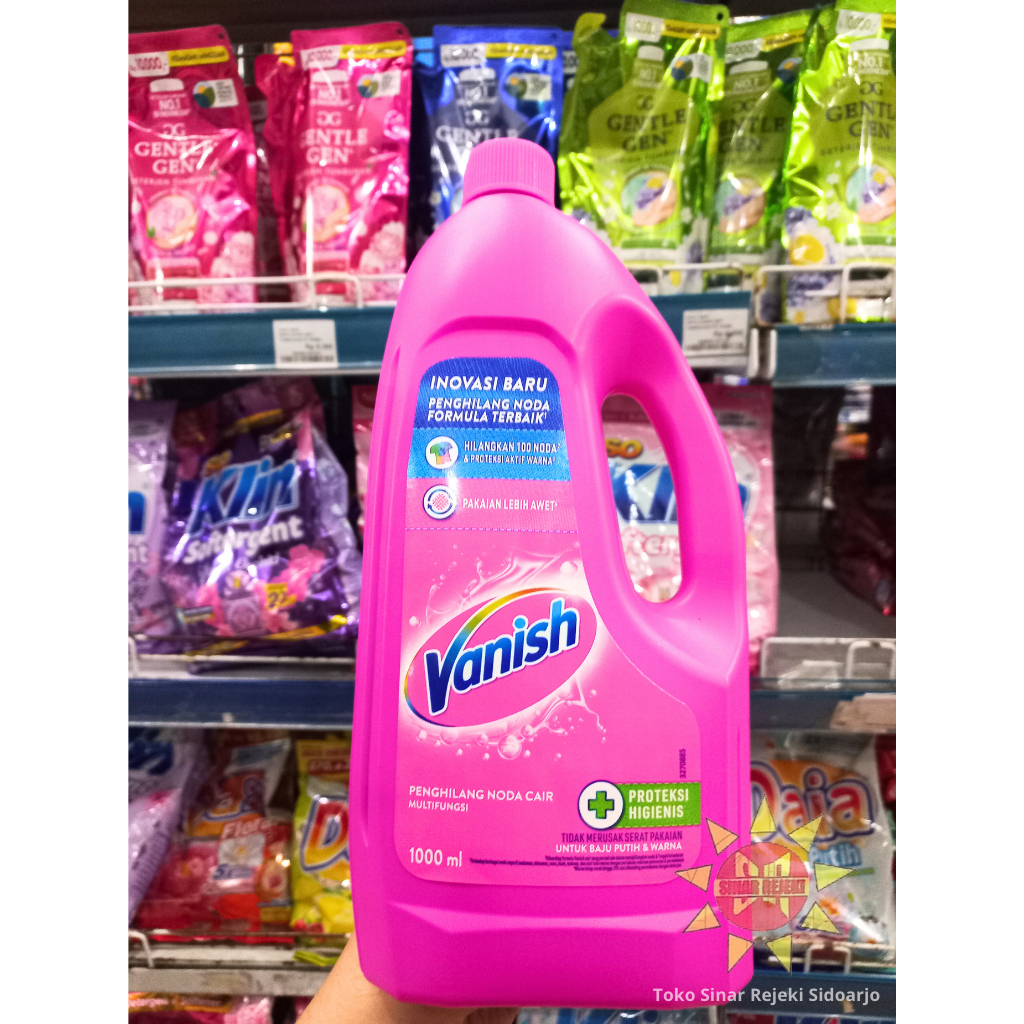 Vanish Pink Botol Penghilang Noda Cair 1000 ml