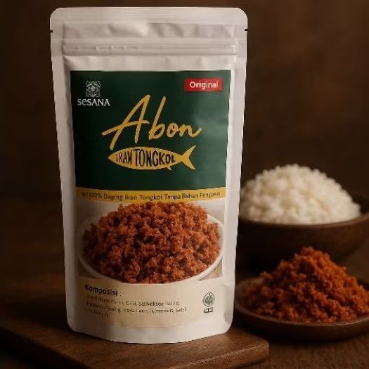 

RB22 Abon Ikan Abon Tongkol Abon Ikan Tongkol SESANA Fish Floss Asli Cianjur 100gr