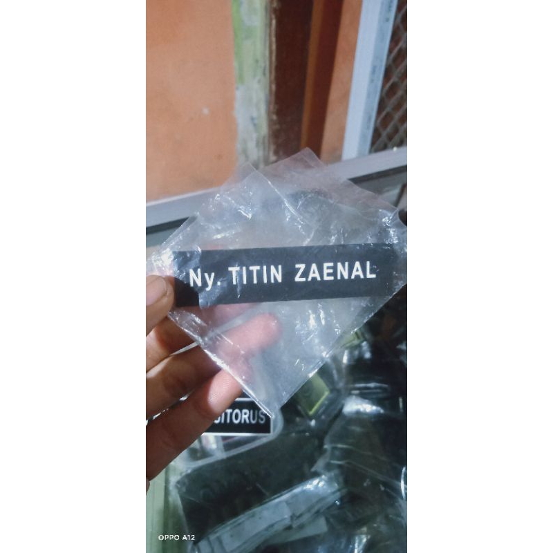 

AKRILIK NAME TAG PDH