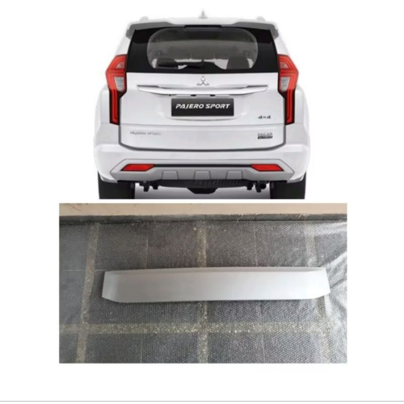 garnis pintu bagasi belakang mitsubishi pajero sport 2021 up