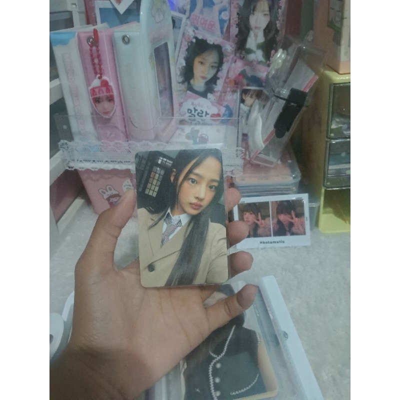 photocard minji official