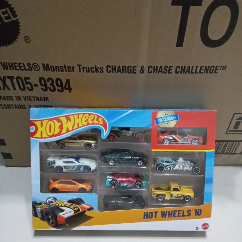 hot wheels 10 gift pack hotwheels subaru impreza/street creeper/17 acura nsx/mercedes benz 500 e/dun