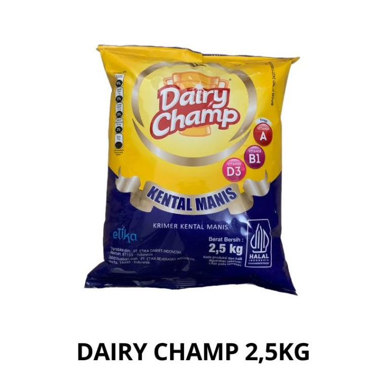 

Dairy Champ Kental manis (2,5kg)