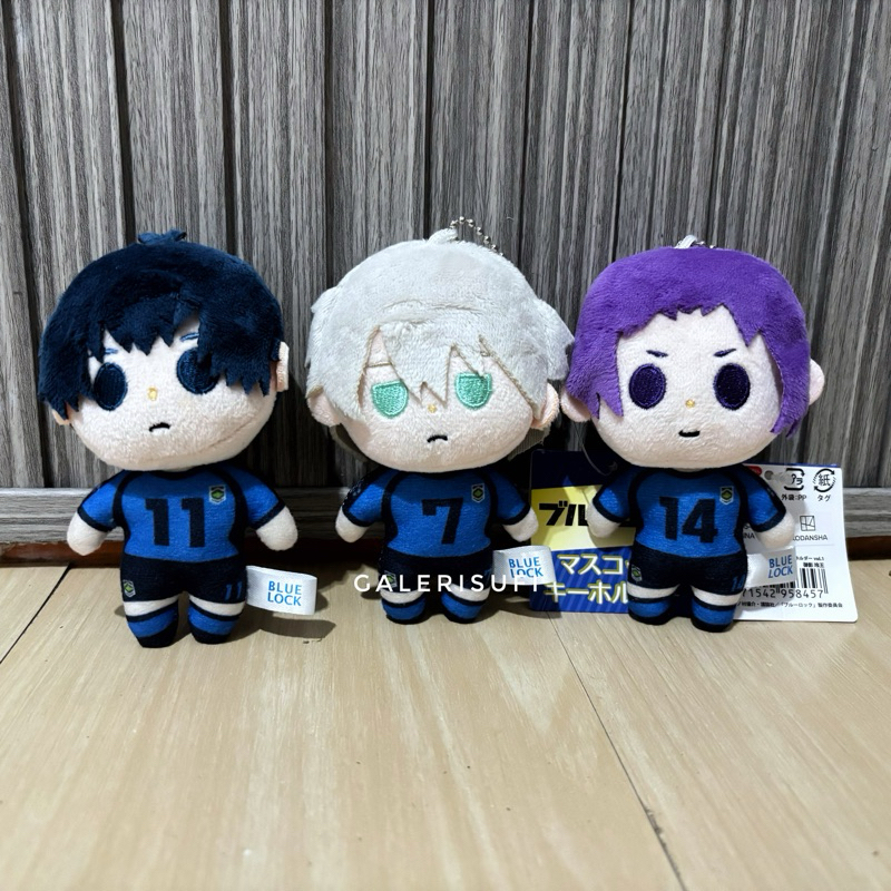 [ Blue Lock ] Seishiro nagi , Reo Mikage, Isagi Yoichi Howanui Mascot plush