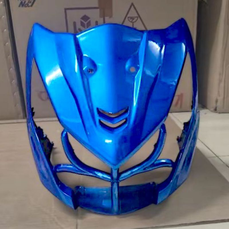 Body depan panel tameng depan beat fi 2013-2016 warna biru