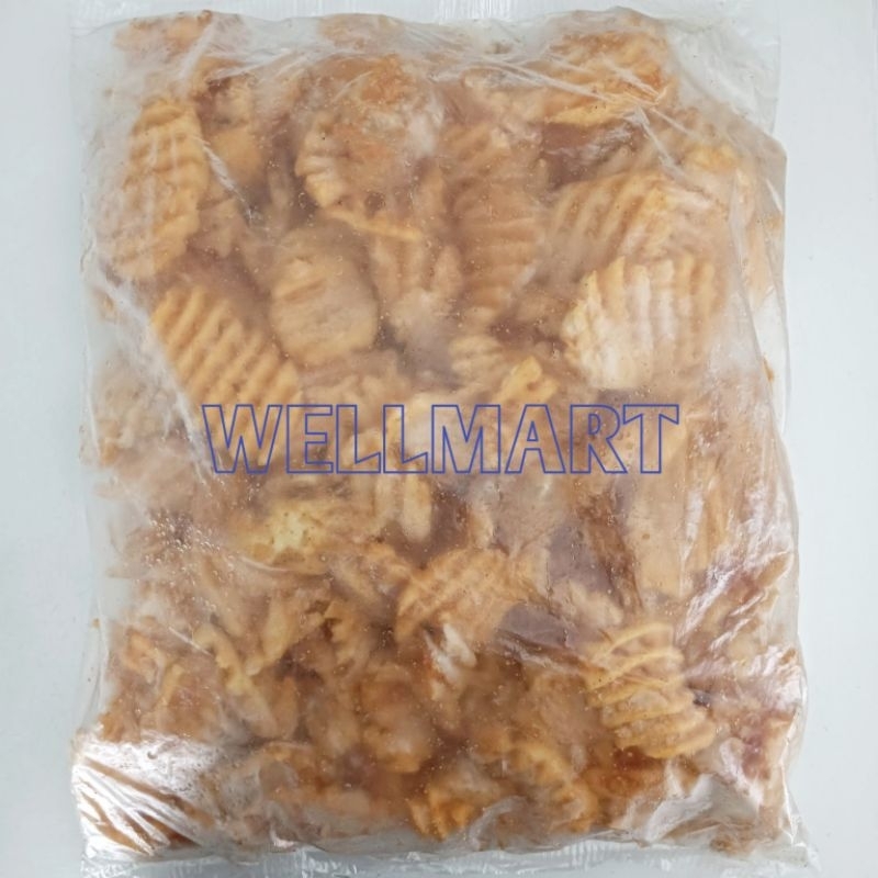 Kentang Waffle McCain 2 Kg Kentang Goreng Waffle Fries