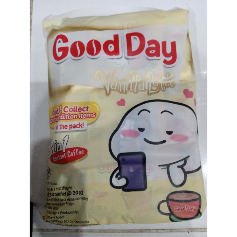 

Good Day vanilla latte