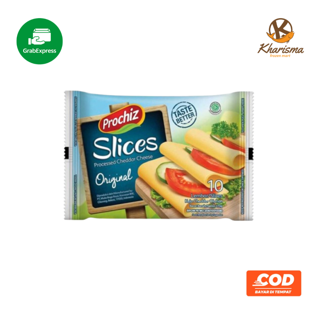 

Prochiz Cheddar Slice Isi 10 160g