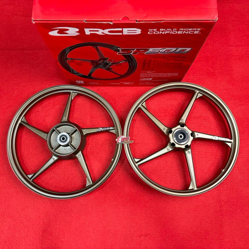 VELG JUPITER Z 17 140+160 BRONZE RCB RACING BOY SP 500
