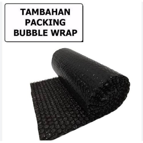 

Tambahan Bubble wrap untuk packing tambahan agar aman & tidak pecah