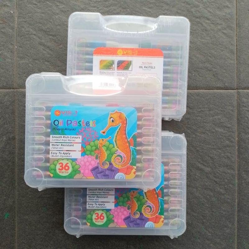 

Crayon Oil Pastel VIS-1 36 Warna ( Set ) [ Original ]