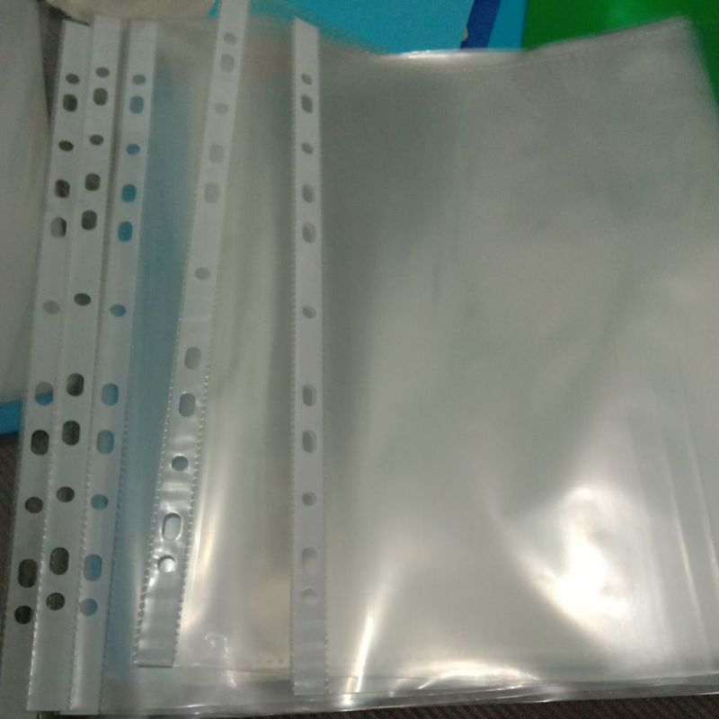 

plastik file / file protector / plastik pelindung kertas file (per5 pcs)
