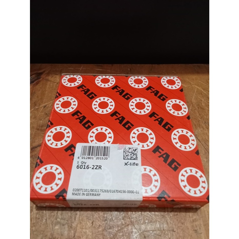 BEARING FAG 6016 ZZ/TUTUP