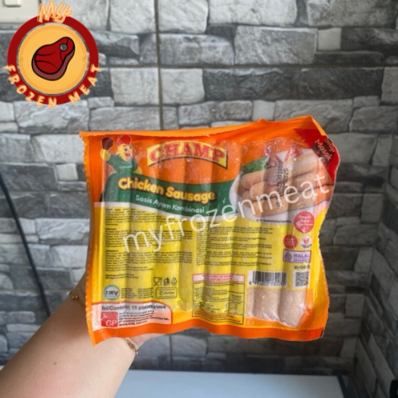 

Sosis ayam champ isi 15pcs 375gr