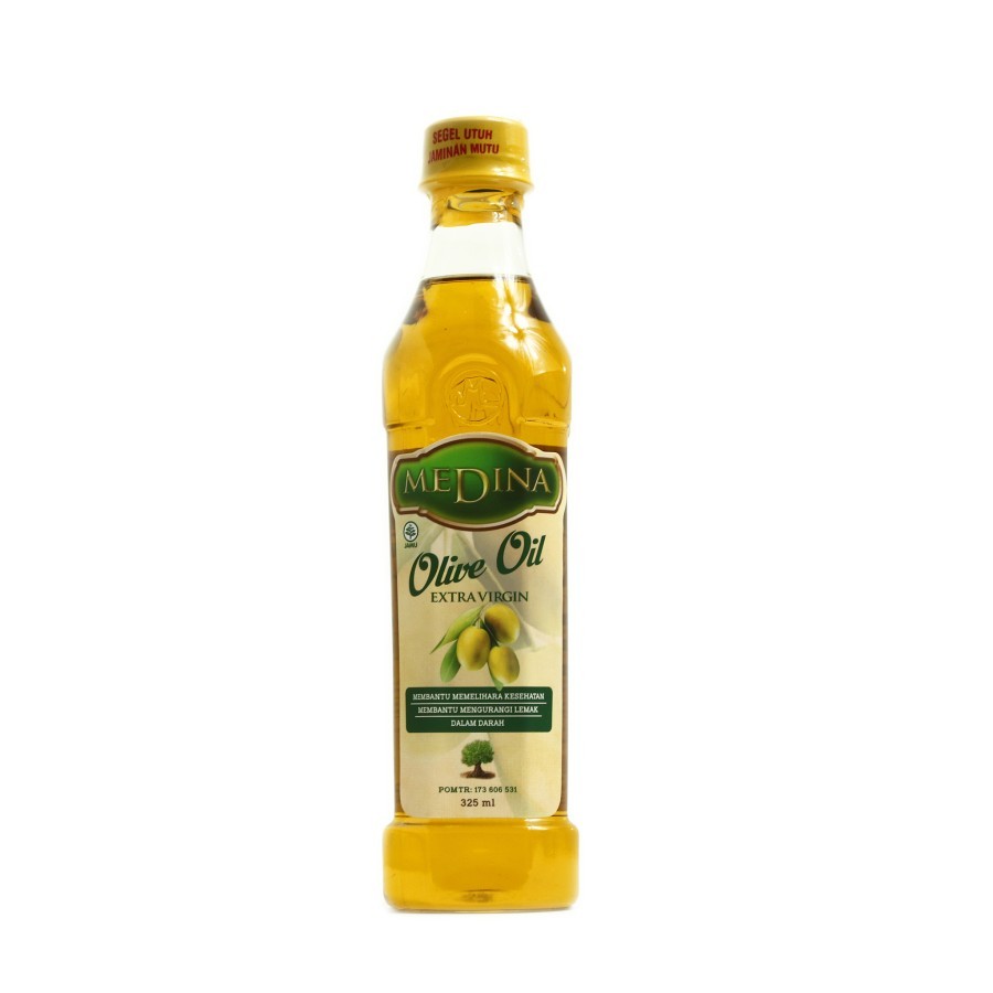 

Minyak Zaitun Medina 325ml Premium Murni Asli 100% Minyak Zaitu Medina 325ml