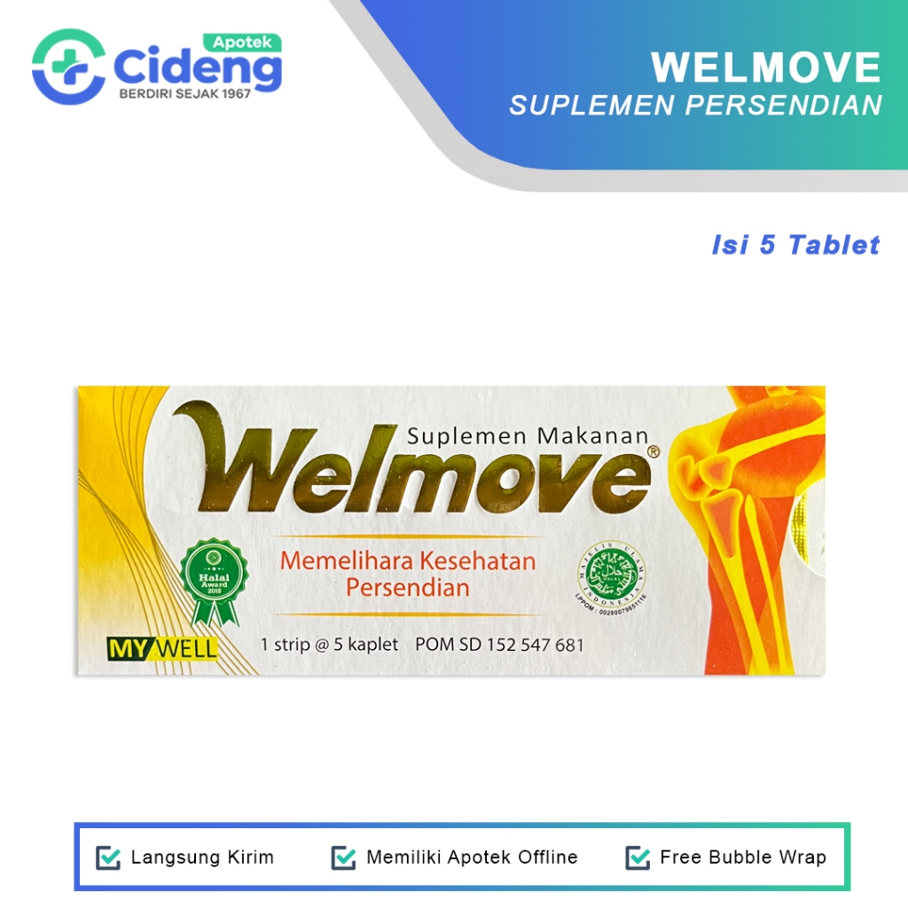 WELMOVE Suplemen Kesehatan Persendian