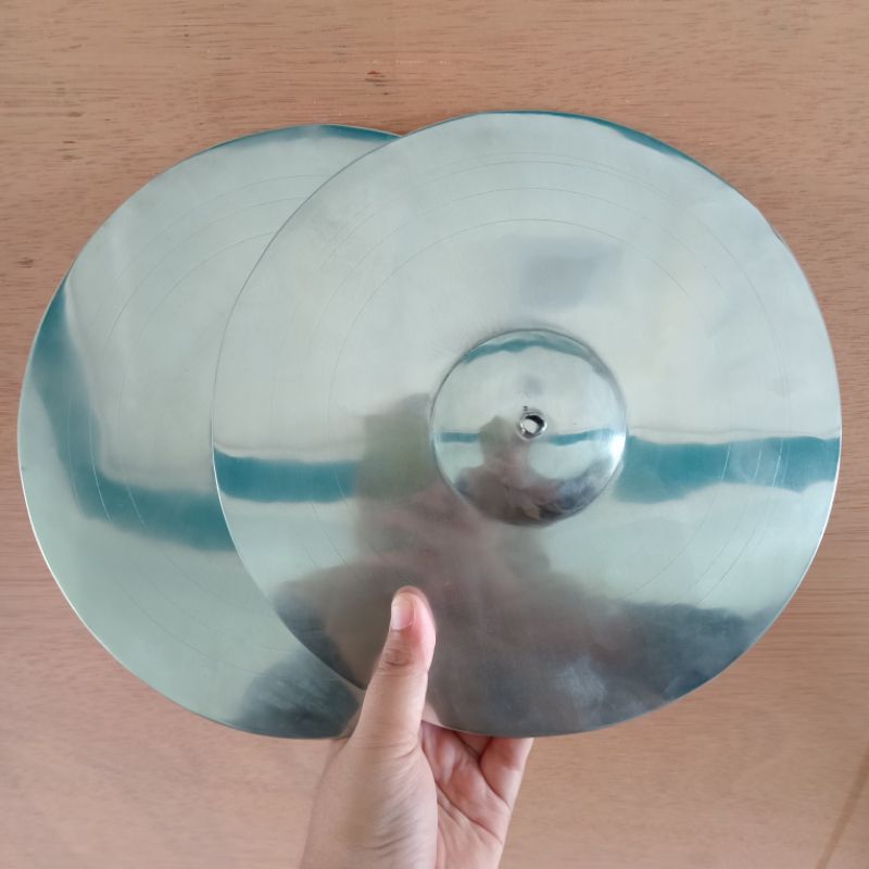 Cymbal Stainless Mornel Drumband Marchingband