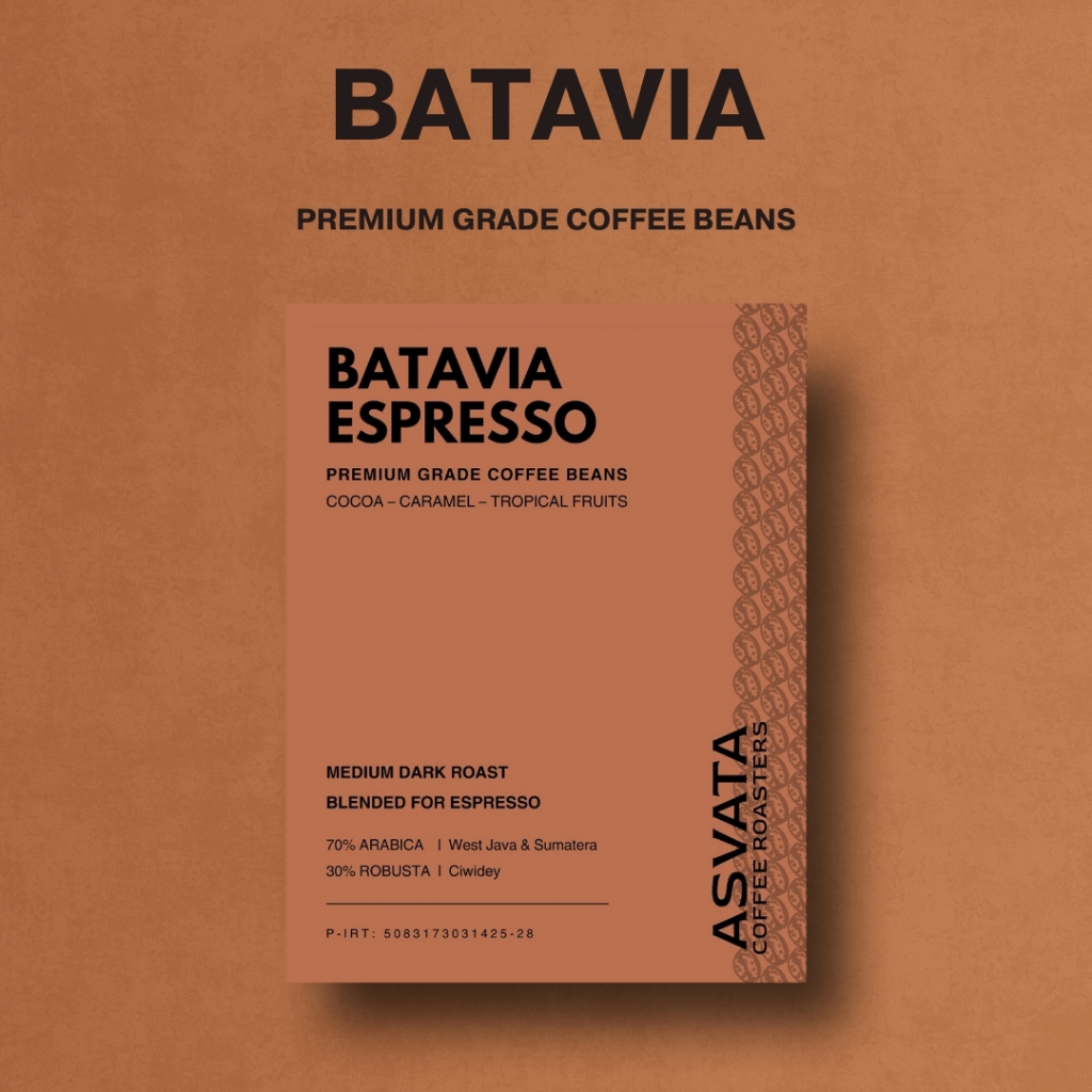 

Biji Kopi Batavia Espresso Blend 500 Gr Arabika Robusta Roasted Beans