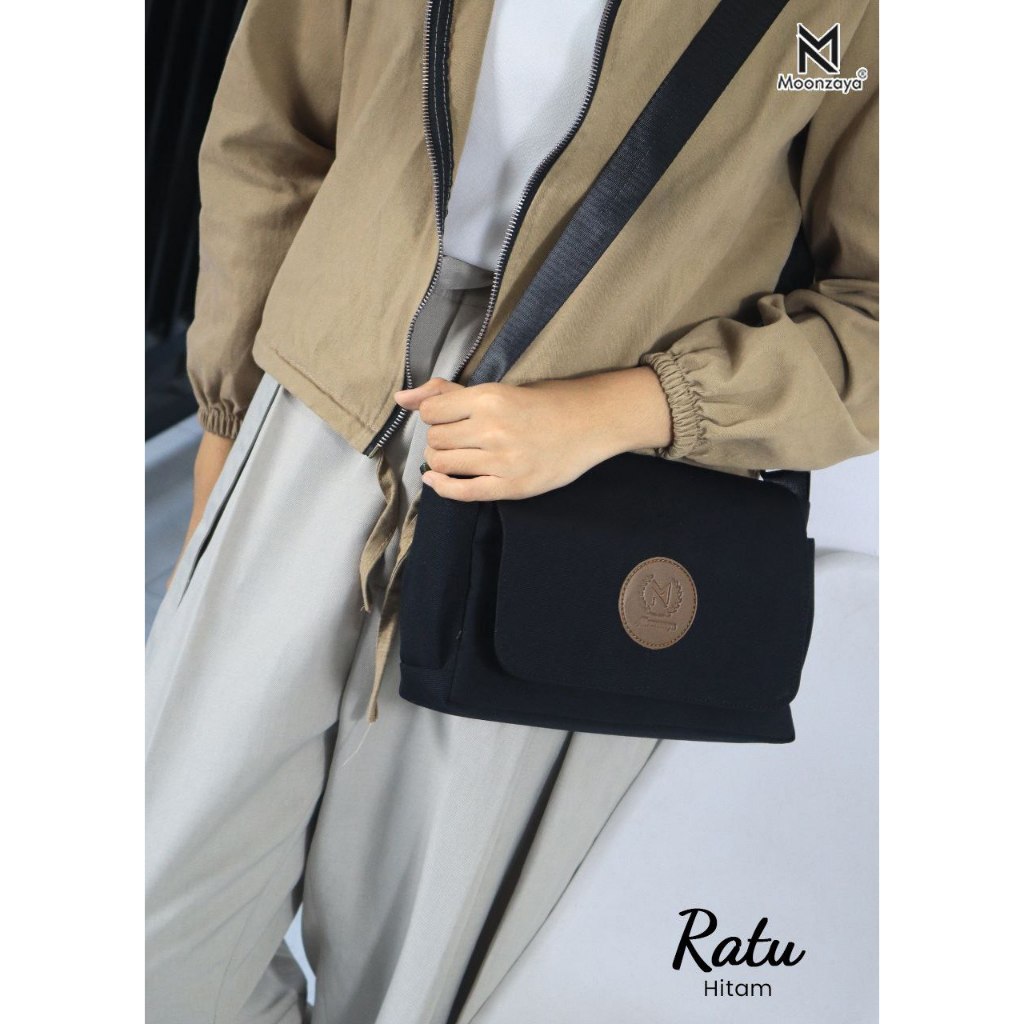 TAS SELEMPANG RATU BY MOONZAYA - TAS WANITA - TAS KEKINIAN - TAS SELEMPANG MOONZAYA TERBARU