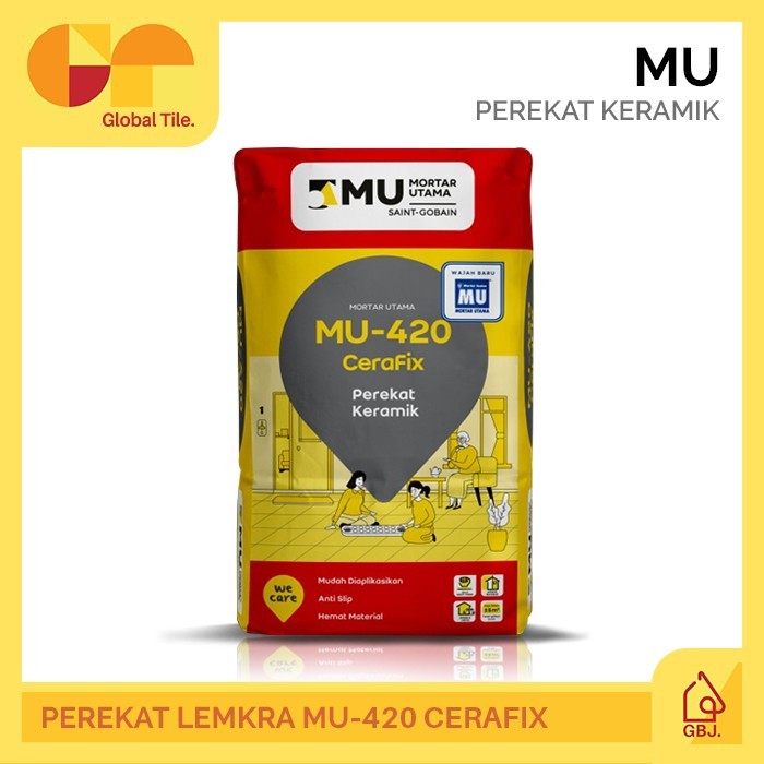 SEMEN PEREKAT MU 420 CERAFIX 25 KG / MU-420 / PEREKAT KERAMIK / MORTAR