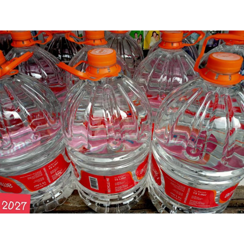 

KHUSUS INSTAN KURIR-AMIDIS AIR MINERAL 15L GALON SEKALI PAKAI