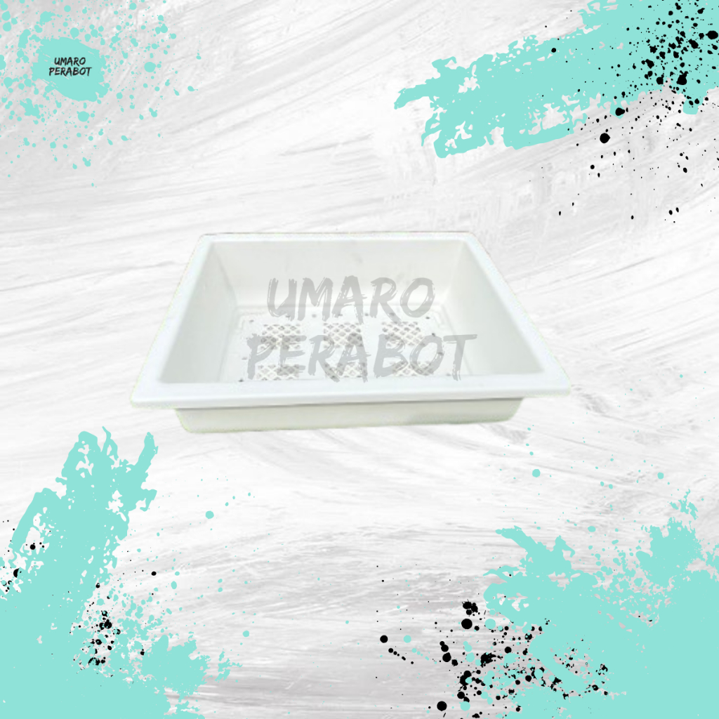 Baymarkeet Pot Bonsai Kotak Ukuran 30 / Pot Petak / Pot Tanaman / Pot Bunga / Pot Plastik / Umaro